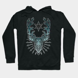 deer head Hoodie